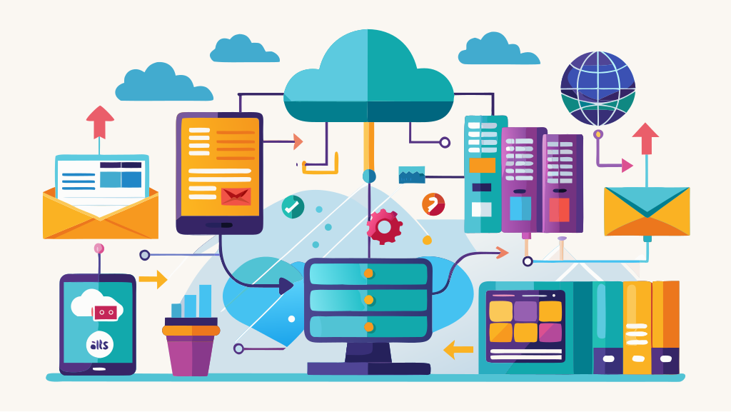 Complete e-commerce data migration execution process diagram
