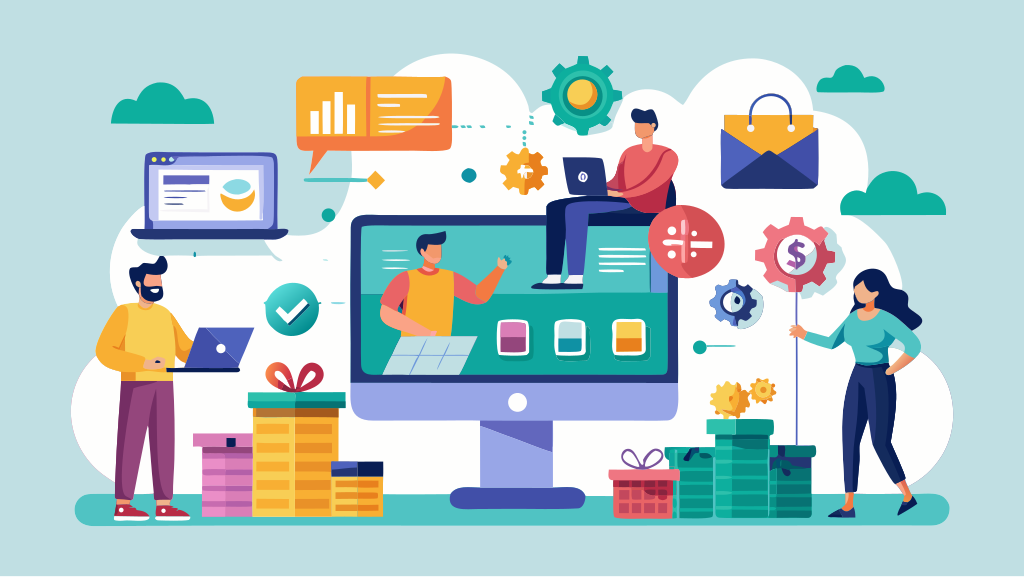 Target e-commerce platform configuration and setup illustration